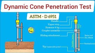 Dynamic Cone Penetration Test of Soil | DCP Soil Testing | All About Civil Engineer