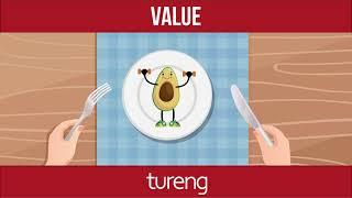 Common English Words by Tureng - Value (3 n)