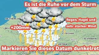 wetter in Deutschland Ein heftiger Atlantiksturm auf dem Weg nach Deutschland Bereit machen