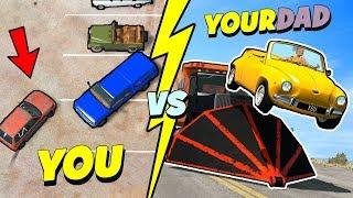 How is parking: YOU vs YOUR DAD  BeamNG.Drive