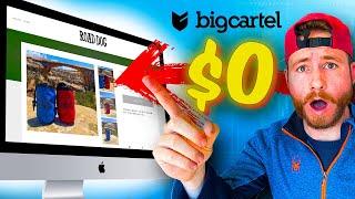 How To Make An Online Store For FREE (Big Cartel Tutorial)