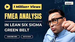 Mastering FMEA | Failure Modes and Effects Analysis Explained | Lean Six Sigma| Anexas | FMEA Guide