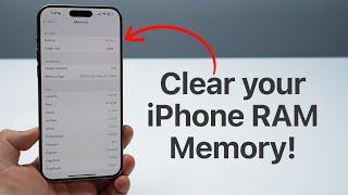 How to Clear your iPhone RAM Memory - And make it Faster!!