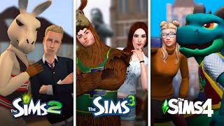 Университет в The Sims / Сравнение 3 частей