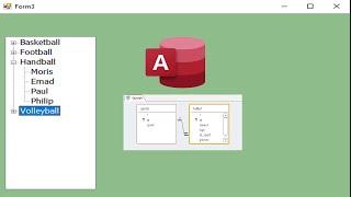 c# tutorial for beginners: Fill TreeView from 2 tables in access database using Queries