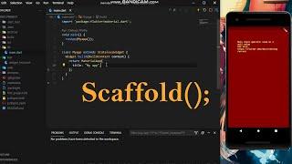 9. What is Scaffold? Access Every Pixel | | null check operator used on a null value flutter error?