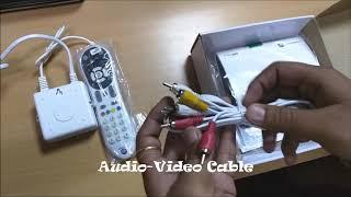 Videocon d2h 6666 RF  HD Set Top Box Unboxing  2020