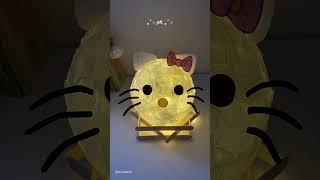 A SWEET IDEA! (MAKING HELLO KITTY NIGHT LAMP)