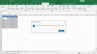 How to move duplicates to another Excel sheet