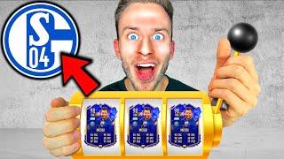 Schalke Karriere - ABER der FIFA SPIELAUTOMAT bestimmt meine TRANSFERS! 