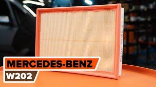 Wie MERCEDES W202 Luftfilter wechseln [AUTODOC TUTORIAL]