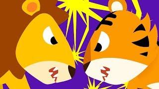 King of Animals  | Who is the King of Animal? | Animal song | Sing Along TidiKids