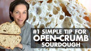 Want A More Open Crumb Sourdough? How to Shape A Batard.