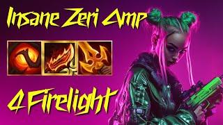 4 Firelight - Insane Zeri Amp | TFT Into the Arcane | Teamfight Tactics