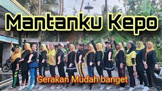 Mantanku Kepo DJ Remik //Senam kreasi Terbaru //Gerakan mudah//@finakreasi-85