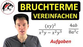 BRUCHTERME vereinfachen | Mathe Tutorial