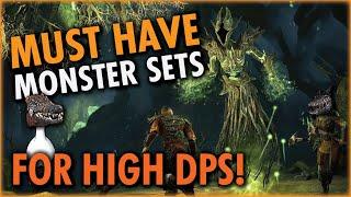 The Top 10 Monster Sets for DPS in the Elder Scrolls Online (Gold Road Update Below)