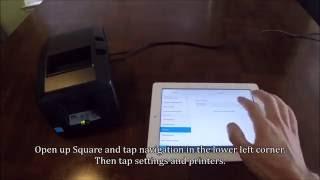 How to Pair Star TSP650II BTi Bluetooth Printer with iPad for Square