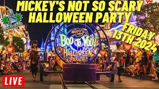  LIVE: Mickey's Not So Scary Halloween Party at Magic Kingdom in Walt Disney World 9/13/2024