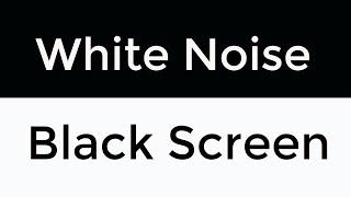 White Noise Black Screen | Sleep, Study, Focus