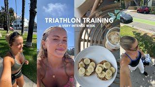 TRIATHLON TRAINING | peak week !! How I'm eating and training one week out !!