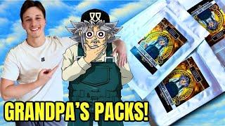 Yugi's GRANDPA Sent Me Yugioh Packs!