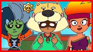 ⭐️ Nita, Bibi Zombie & Amber - Brawl School - Brawl Stars Animation