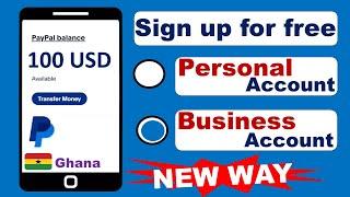 How to create paypal account in Ghana for free (100% WORKING)