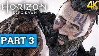 HORIZON ZERO DAWN Walkthrough Part 3 - No Commentary Gameplay [4K Ultra HD]