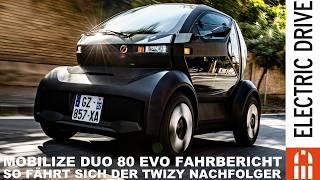 2025 Mobilize Duo 80 EVO Test | L7E Elektrofahrzeug Fahrbericht | Preis Leistung | Electric Drive