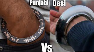 Self Defence Punjabi Kada Vs Desi Fighting Kada Unboxing & Testing