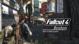 Relaxed walk through Boston | Fallout 4
