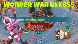 Lords Mobile - 3 hours wonder war. Crazy fight 3 vs 3 rallies. Trying to get the base