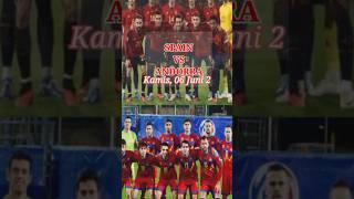 Spain vs Andorra #shorts #spain #shortsvideo #football