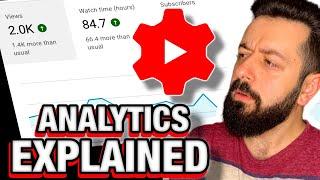 YouTube Analytics Explained // Understanding YouTube Analytics with New Studio