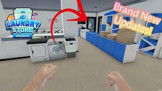 Laundry Store Simulator MASSIVE Update!  New Employee, Upgrades & More! Part 4