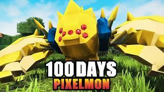 100 Days in Minecraft Pixelmon: The Strongest Titan