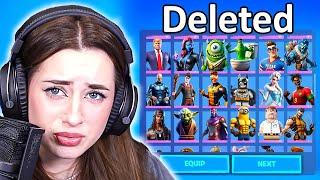 Deleting My Girlfriend’s Fortnite Account And Surprising Her With A NEW One!