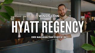 Wings Coin | nachhaltiger Check-In im Hyatt Regency Hotel in Mainz mit dem Wings Coin