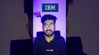 IBM Recruitment 2021 | IBM Jobs for Fresher|IBM Recruitment Process For Freshers 2021| Latest Jobs