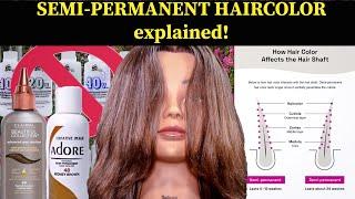 Semi-permanent haircolor EXPLAINED