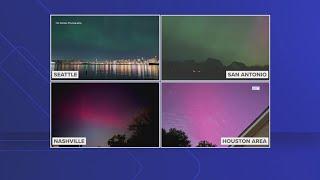 Northern Lights shine bright around the US