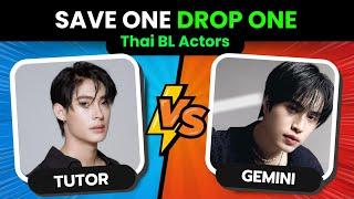 Save One Drop One Thai BL Actors |  QUIZ ️