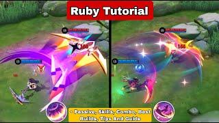 How To Use Ruby Mobile Legends | Tips And Combo | Ruby Tutorial
