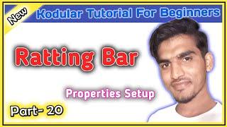 Kodular RATTING BAR Beginner Tutorial Part-20 #KODULAR  2020