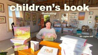 Illustrating my first children's book & selling my first 40+ copies