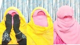 5 layer niqab challenge|layer niqab challenge | full face cover niqab|niqabi vlogger Nasrin mukta