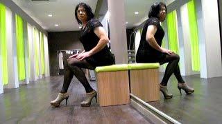 Shopping and great moment of ecstasy - Transvestite - Crossdresser