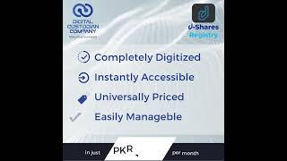 Digital Share Registrar Services @ 19,999 only - 14sec