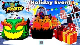 Opening Random Gifts From  Holiday BLOX FRUITS EVENT